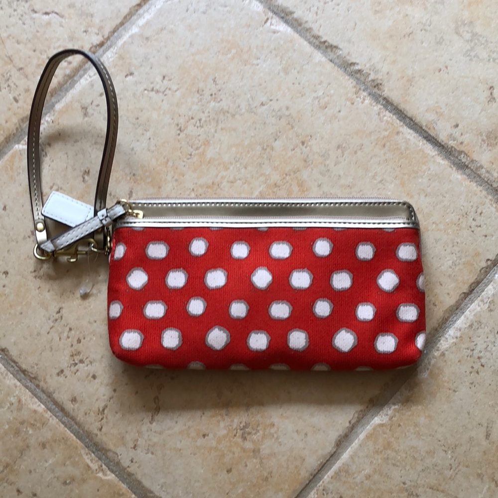Coach wristlet.  NWOT